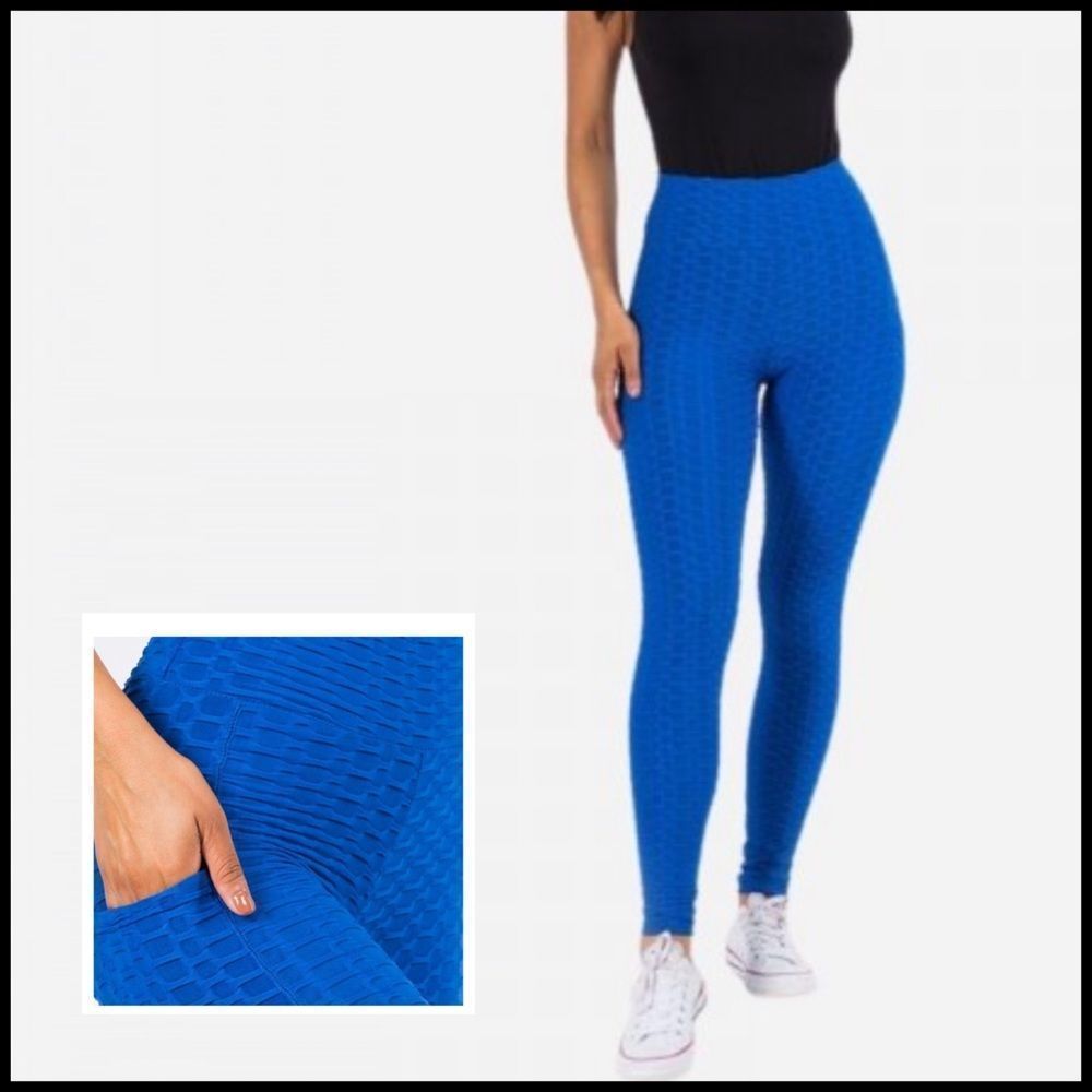 BRAZILIAN Body Sculpting Leggings - Red - Picture 6 of 9